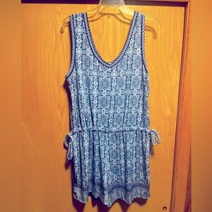 Blue romper